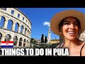 THIS CITY BLEW US AWAY 🇭🇷🖤 | Pula Croatia In One Day | #Croatia in 30 days