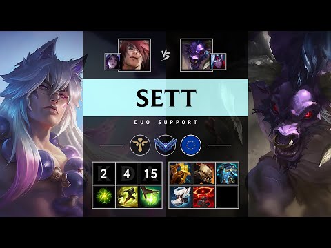 Sett Support vs Alistar - EUW Diamond Patch 25.14