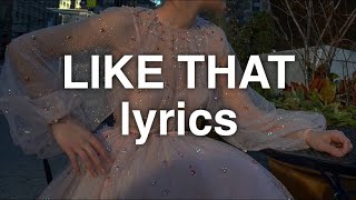 Bea Miller - Like That (Lyrics)