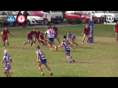 2016 ICRL Round 5 U18s Highlights  Thirroul Butchers Vs Western Suburbs Devils