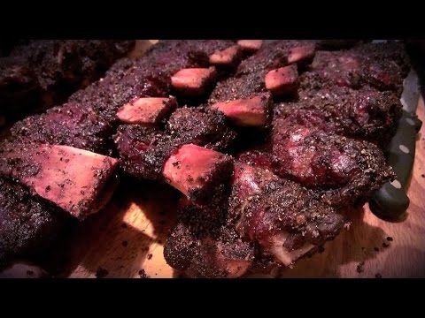 Texas Style Beef Ribs - Smoked BBQ Beef Ribs by...