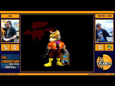 MMI #4 | TrickyBiz | Chico (Luigi) vs Yami (Fox) - Winners Qtr Finals - Melee Singles