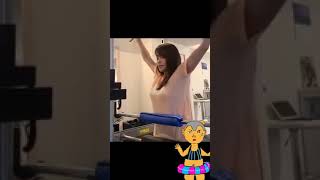 鷲見玲奈 エロエロパーソナルトレーニングでvs田中みなみに先手。筋トレ頑張ってる姿偉いですねえ。