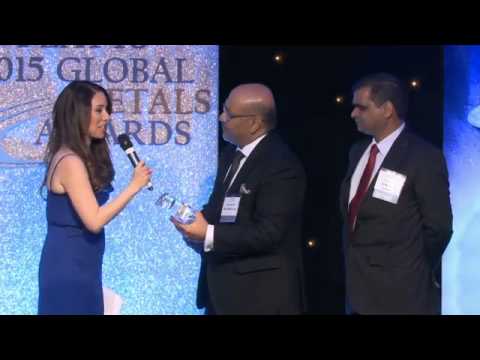 2015 Platts Global Metals Awards - Industry Leadership for Steel