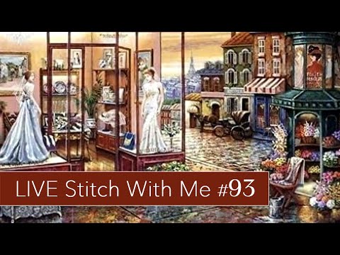 LIVE Stitch With Me #93  - Q-snap or Q-slip? | La Maison Romantique