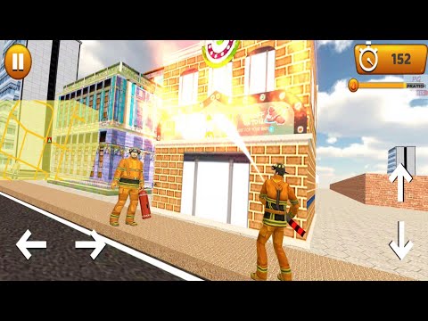 Flying Firefighter Truck Driving Games Simulator - #1 Android Gameplay Videos
