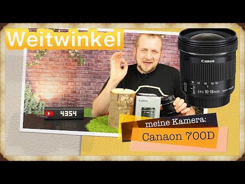 ❌CANON ULTRA WEITWINKEL VIDEOTEST 10-18mm STM E-FS Objektiv ( TEST / REVIEW / DEUTSCH ) EOS 700D