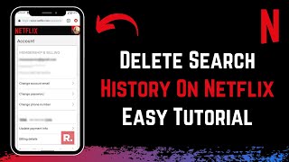 How to Delete Search History on Netflix ! (2023)