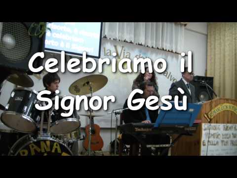 Cantici Cristiani: "Celebriamo il Signor Gesù" - Franco Faro e Denise  [HD 1080p]