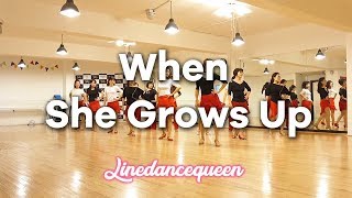 When She Grows Up Line Dance (Easy Intermediate NC) Demo & Count