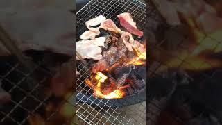 みんなでバーベキューっていいよね！あとうまい！