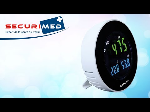 Mesureur De CO2 Intérieur ORIUM QUAELIS 16 - Qualité De L'air - NEUF
