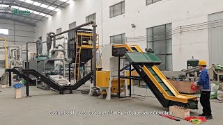 Customized for U.S. Customer: 0.5 T/H Waste Copper Wire Recycling Line