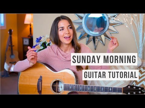 Sunday Morning - Maroon 5 // Guitar Tutorial