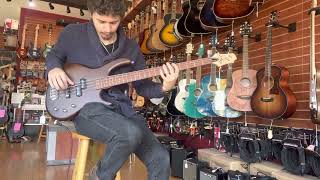Video thumbnail for Cort Action PJ Bass Guitar Exposed Walnut by Muktown Music Cafe
