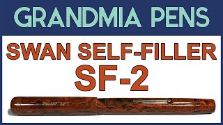 SWAN SF-2 SELF FILLER FOUNTAIN PEN