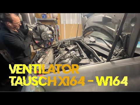 Lüftertausch bei Mercedes X164 GL & W164 ML – Einfache Anleitung zur Motor-Kühlung