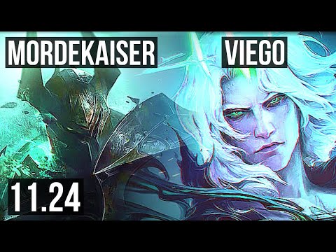 MORDE vs VIEGO (JNG) | 5.3M mastery, 700+ games, Godlike, 21/5/6, Rank 14 Morde | BR Master | 11.24