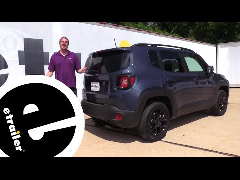 etrailer | How to Set Up Your Curt Trailer Hitch Receiver on a 2020 Jeep Renegade