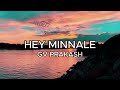 Hey Minnale Song Lyric Video GV Prakash Haricharan Shweta Mohan