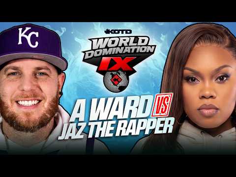 A WARD vs JAZ THE RAPPER - KOTD x WD9 (Full Battle)