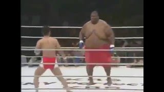 Funniest Fight ever: The Bigger they are, the harder they fall...