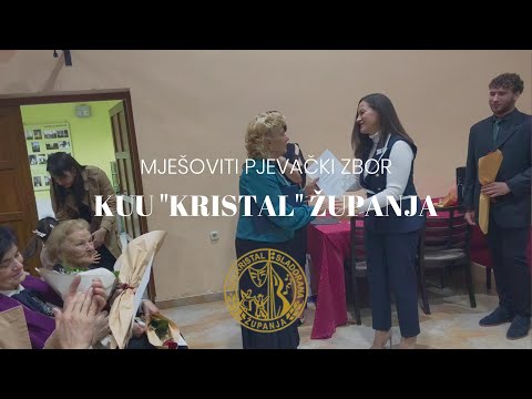 Zbor "KUU Kristal" Županja-Koncert „Pjesmo moja raspjevana“ - Županja, 19. listopada 2025. god.