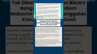 Tak Diberi Kesempatan Bicara dengan Media, Nadiem Makarim Bongkar Kejanggalan Kasusnya Lewat Surat