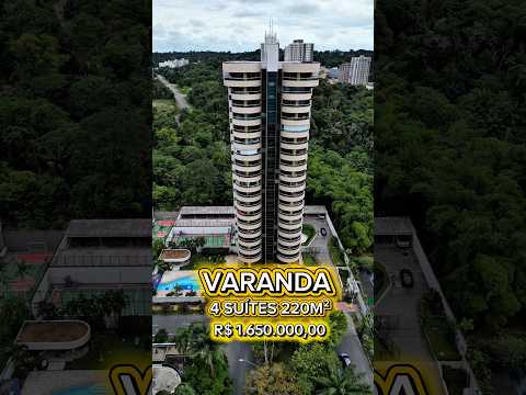 Apartamento no Varanda Rio Negro 220m² 4 Suítes Vista para a Ponte, Manaus Am