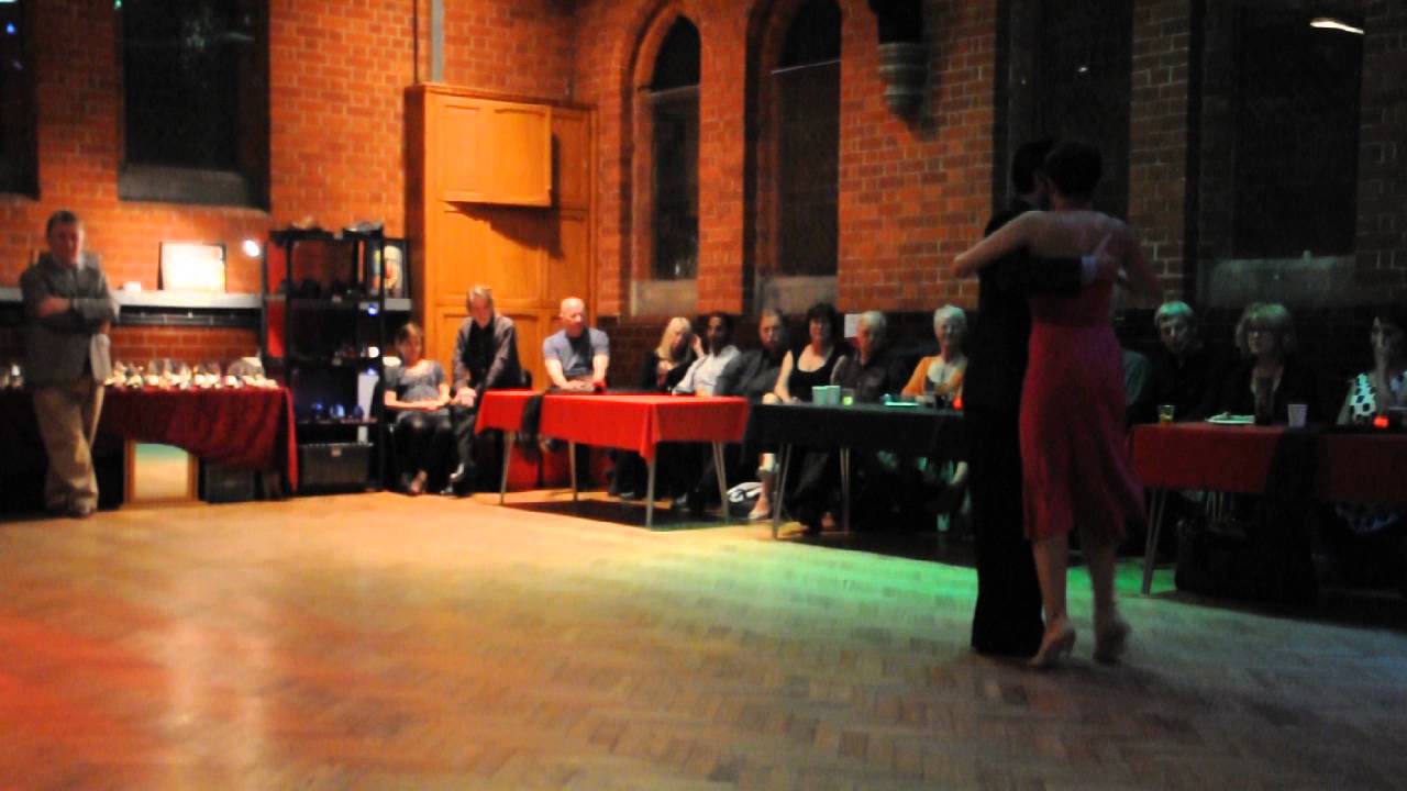 Alejandro Hermida & Nayla Vacca. Performance at Reading Tango Club