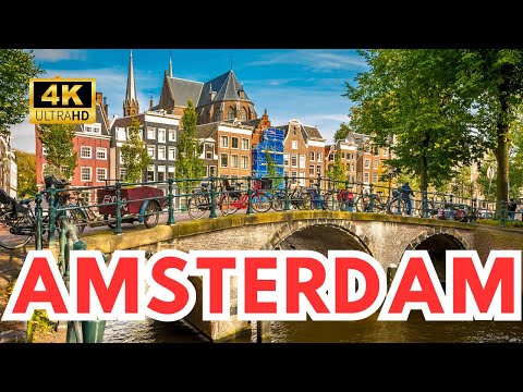 Walking Amsterdam’s Most BEAUTIFUL Canals – From Brouwersgracht to Bloemgracht | 4K Morning Tour