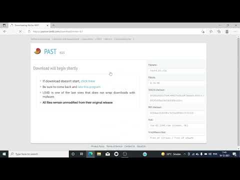4. PAST Software installation