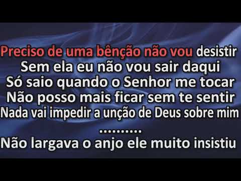 Cassiane - Minha Bênção - Playback - Karaoke