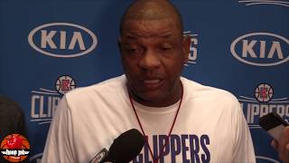 Doc Rivers On James Harden & Russell Westbrook's Chemistry.