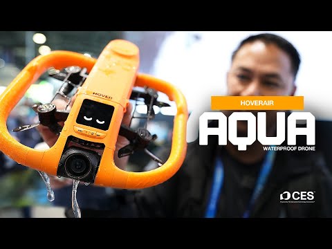 Surprise CES 2026 appearance: HoverAir Just Dropped the AQUA Waterproof Follow Me Drone