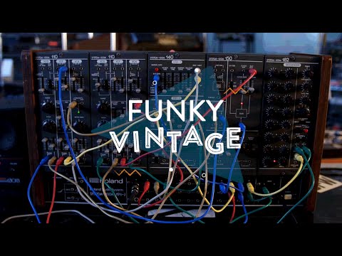Roland SYSTEM-100M D Set Vintage Analog Modular Synthesizer w/ 181 CV Keyboard & DIN Connectors image 23