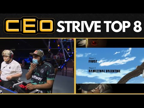 CEO 2022 Guilty Gear Strive Top 8 (Razzo, Hotashi, Solstice, Jonathan Tene, Apologyman, K7 Showoff)