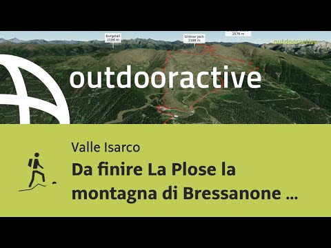 Da finire La Plose la montagna di Bressanone 17 agosto 2023
