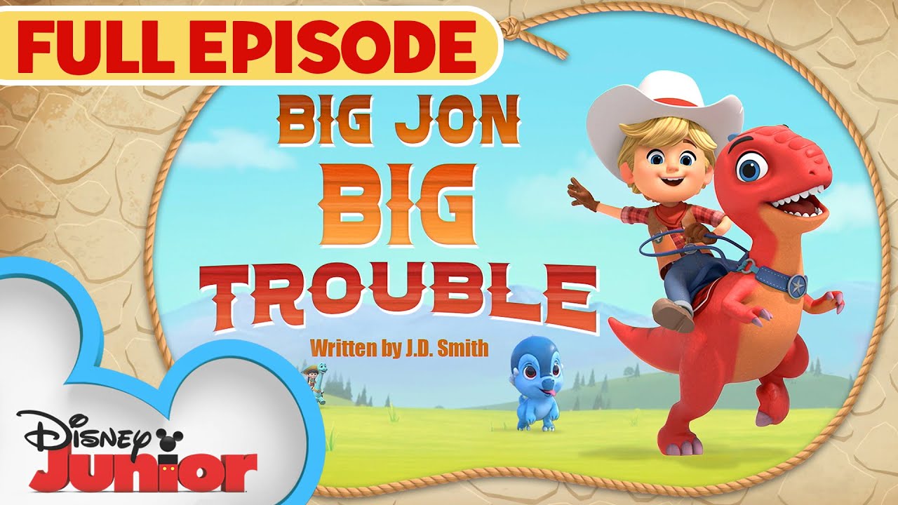 Big Jon, Big Trouble | S1 E1 | Full Episode | Dino Ranch | @Disney Junior