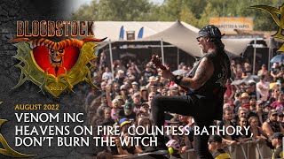 🎸 Venom Inc - Countess Bathory &amp; Don’t Burn The Witch | Bloodstock 2022 🤘