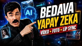 BEDAVA Yapay Zeka: Video + Foto + Dudak Senkronizasyonu (EveryPixel)