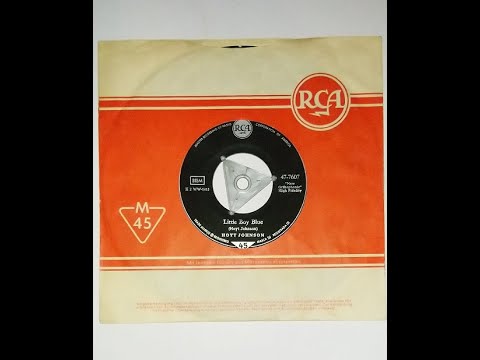HOYT JOHNSON  "Little Boy Blue"  Deutsche RCA 1959 Rock & Roll