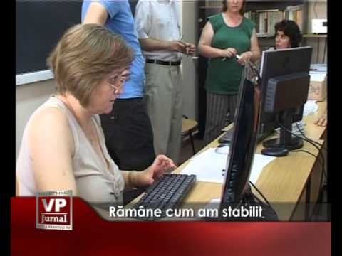 Rămâne cum am stabilit