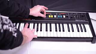 Video thumbnail for Roland RS-09 Vintage Analog Organ / String Synth (Audio Sample) by soffter