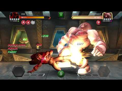 Mcoc rank 5 void vs juggernaut rol