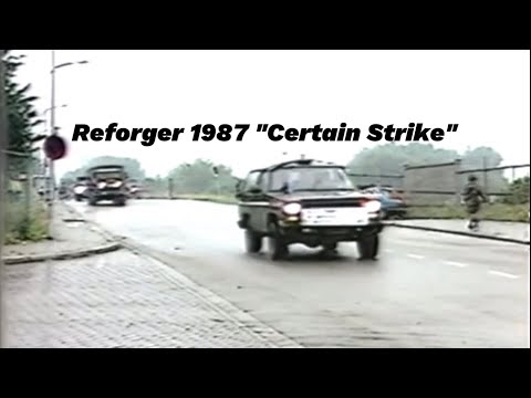 Exercise Reforger "Certain Strike" ‘87
