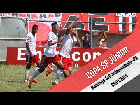 Botafogo 4x0 Independente-PA - Copa SP Júnior 2015