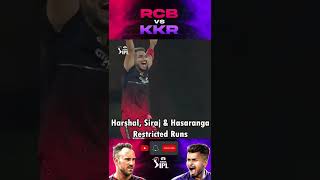 RCB Fight Back 🔥| RCB vs KKR | IPL 2022 | Match 6 Highlights | #Shorts