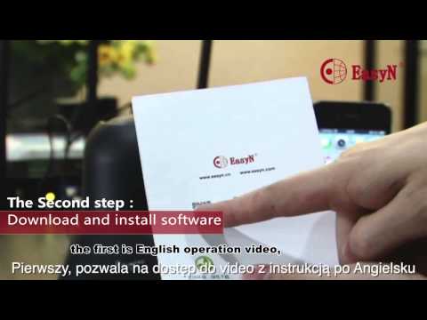 Kamera IP EasyN F3-M187 - konfiguracja początkowa - firma epiko.pl