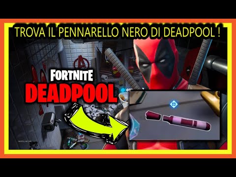 TROVA IL PENNARELLO NERO DI DEADPOOL - sfide DEADPOOL --- Video Completo !